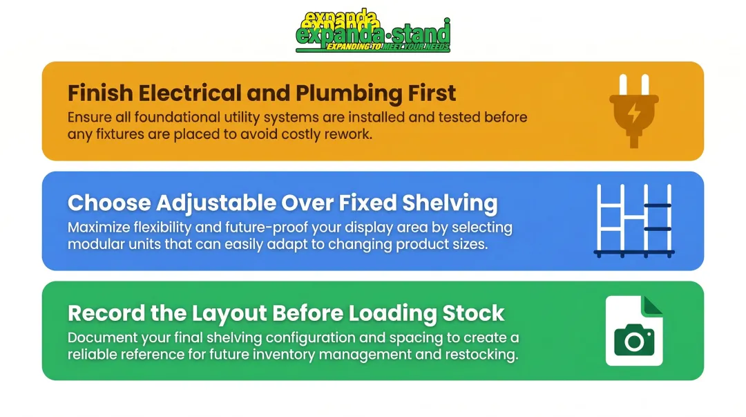 Three pro tips for smarter mini supermarket rack setup before installation begins