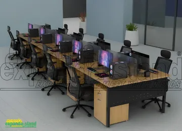 Linear Office Workstations