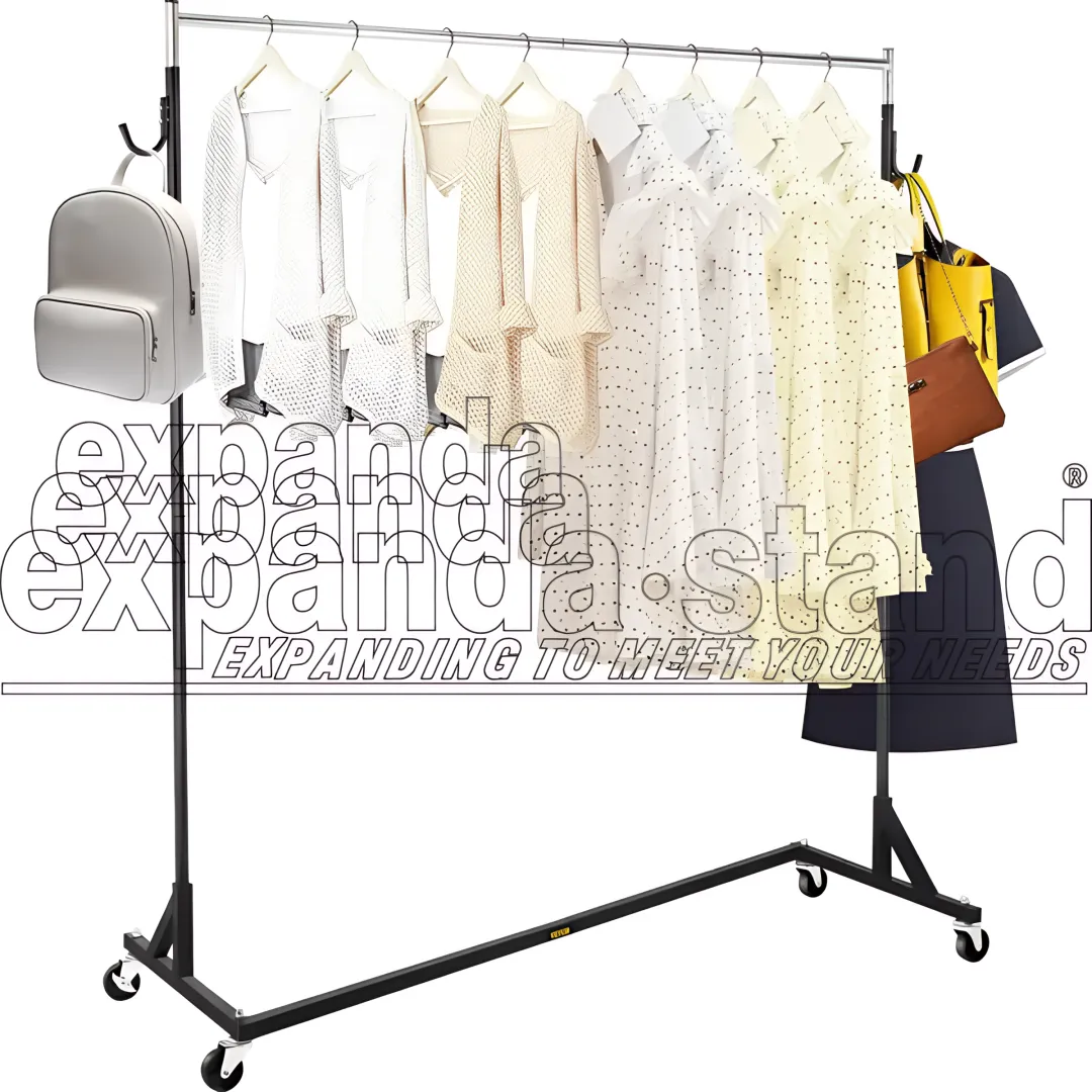 8-Way Garment Display | Textile and Garment Display Rack Solutions