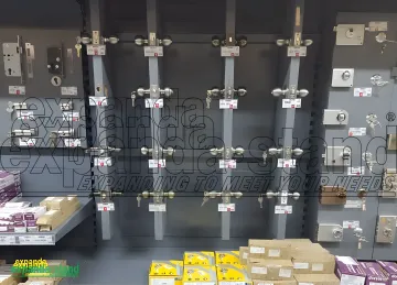 Tubular Door Locks Display