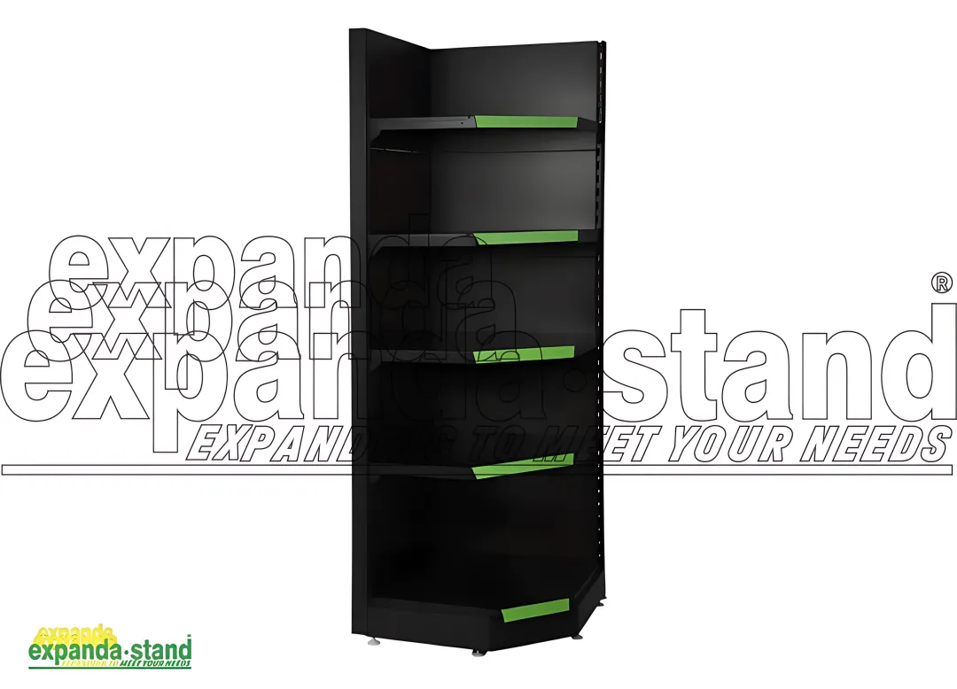 Corner Supermarket Rack