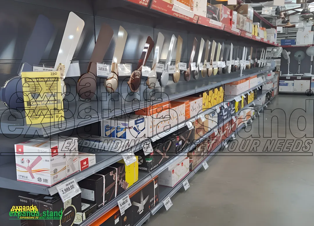 Fan Display Rack
