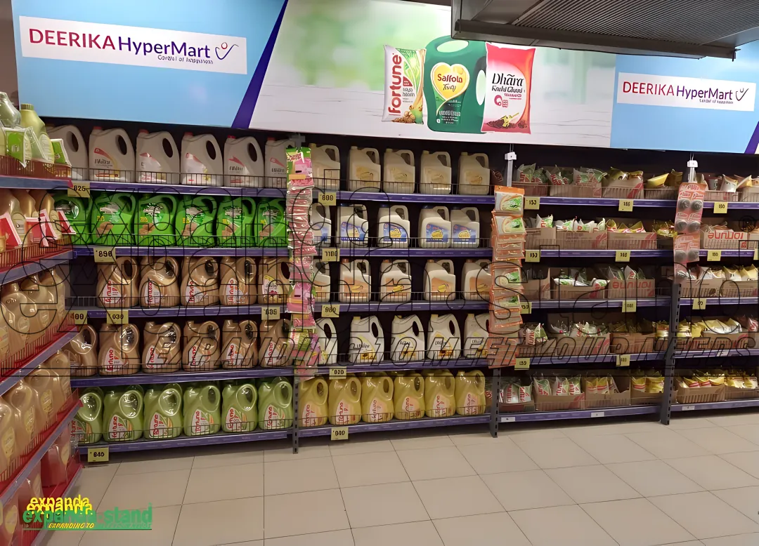 Heavy Duty Oil Display Rack