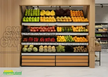 Vegetable Display Racks for Supermarkets in Chennai | Manufacturer