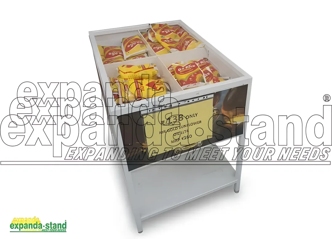 Oil Stand | Supermarket Display Racks Manufacturer | Chennai