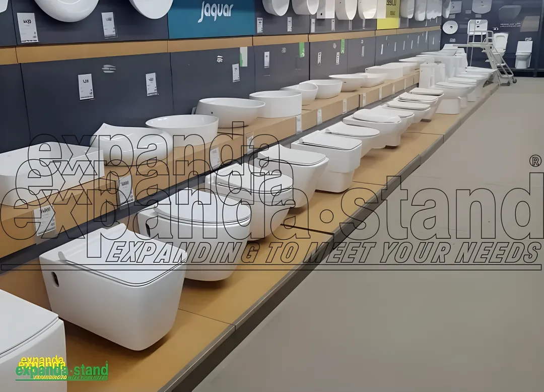 BS01 Closet & Wash Basin Display