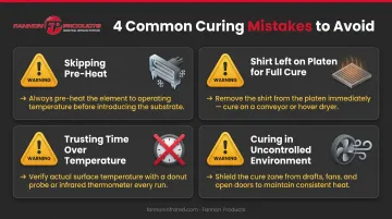 4 common plastisol flash dryer curing mistakes and how to avoid them