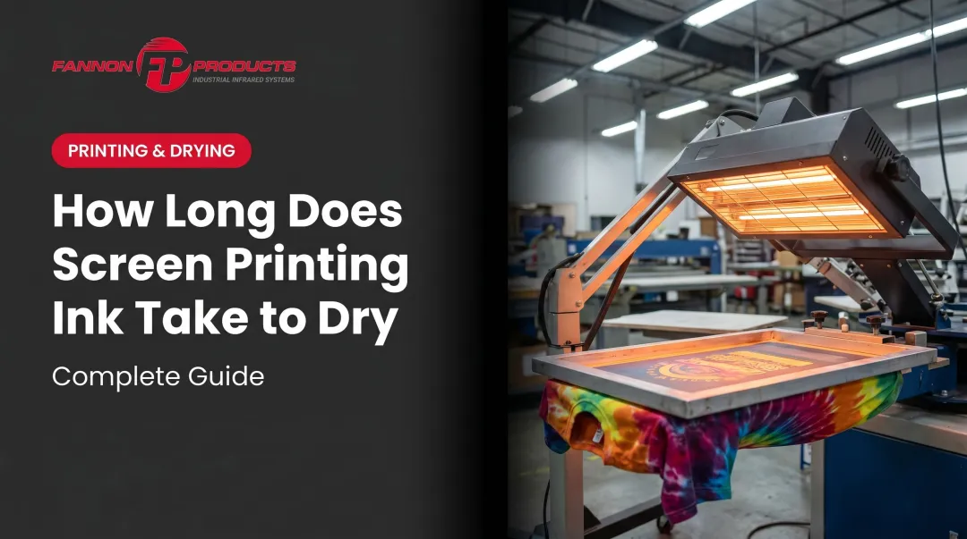 How Long Does Screen Printing Ink Take to Dry: Complete Guide