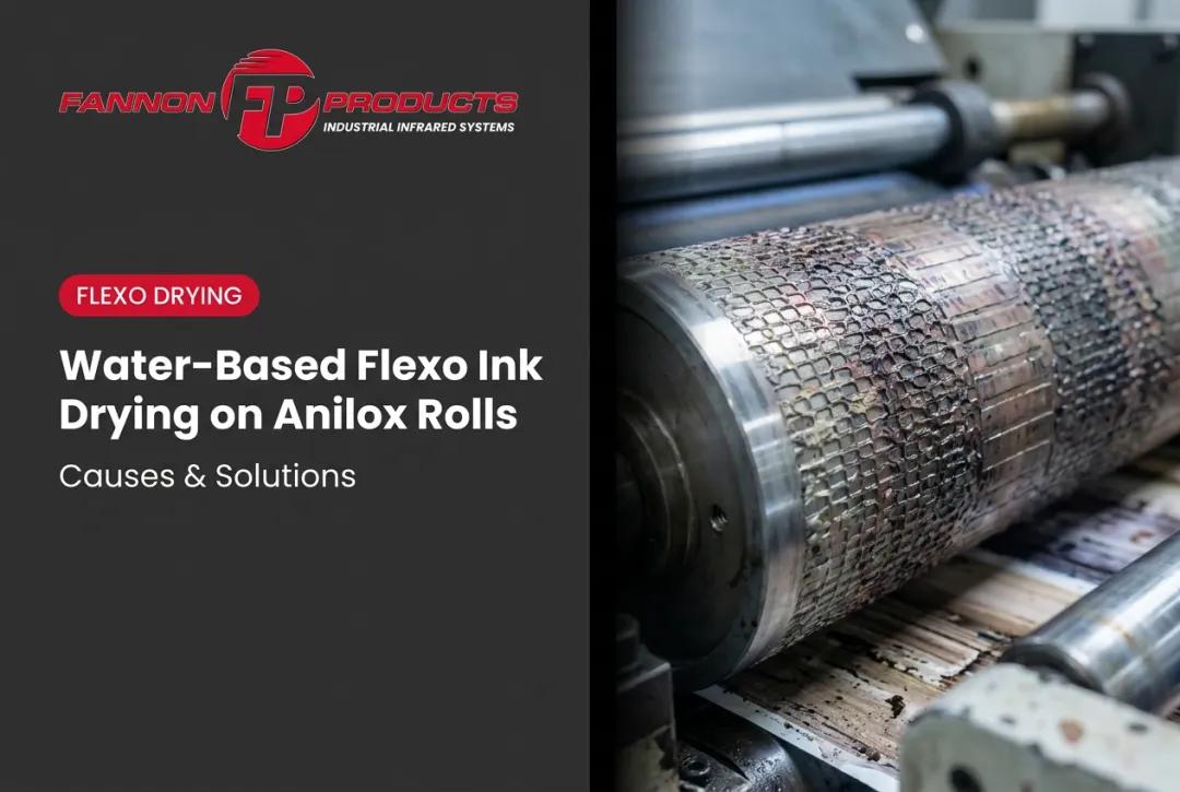 Water-Based Flexo Ink Drying on Anilox Rolls: Causes & Solutions