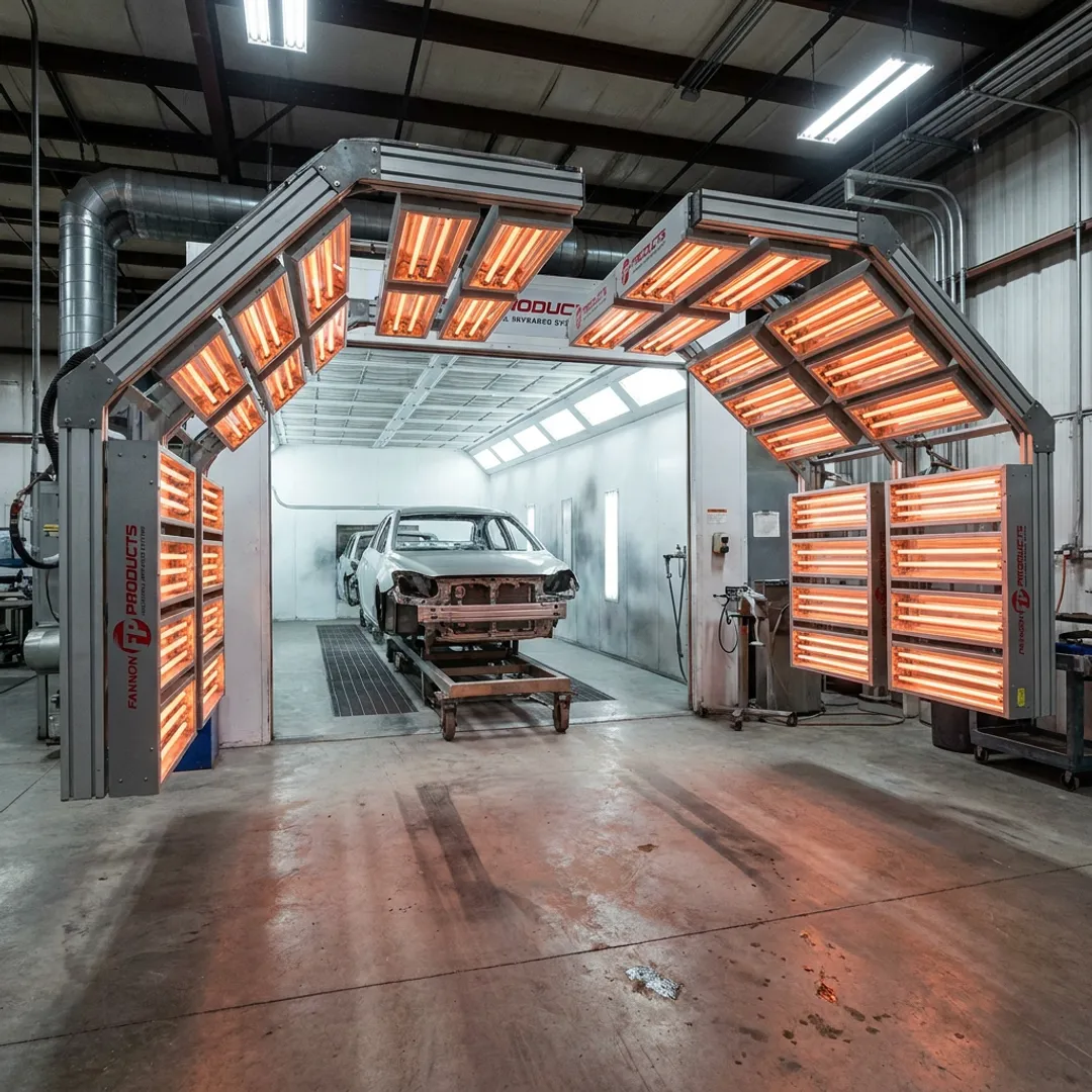 Heated Paint Booth Manufacturer & Supplier