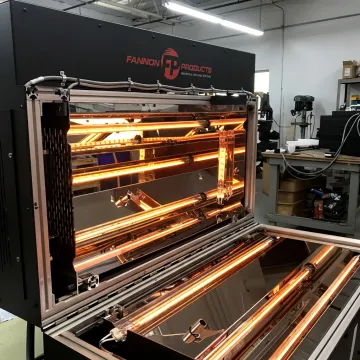 Industrial infrared heating tubes and quartz lamps