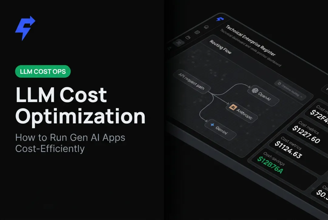 LLM Cost Optimization: How to Run Gen AI Apps Cost-Efficiently