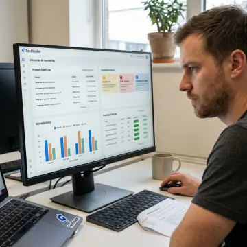 Dashboard for LLM monitoring and PII masking