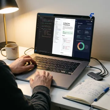 Developer integrating an AI agent API