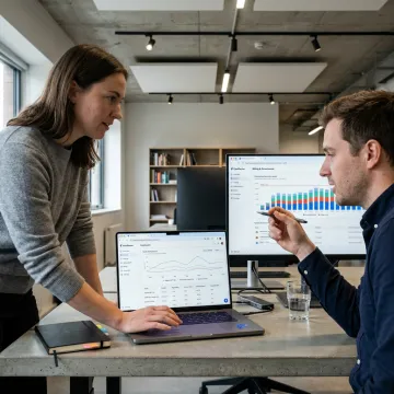 Team reviewing multi-provider AI management tools