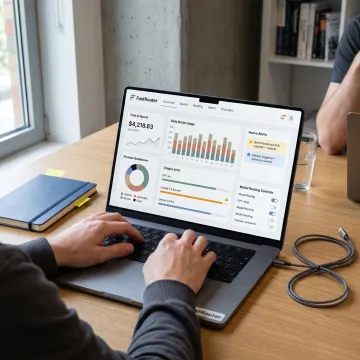 Artificial intelligence spend management dashboard