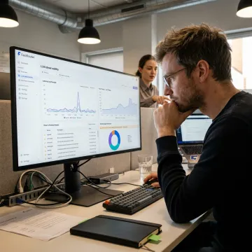 LLM Monitoring Dashboard for Real-Time Insights