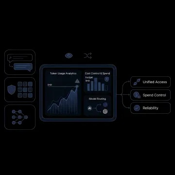 Team reviewing token limit controls for AI APIs
