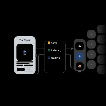 AWS-based AI gateway architecture overview