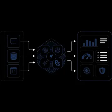 Developer testing AI API sandbox dashboard
