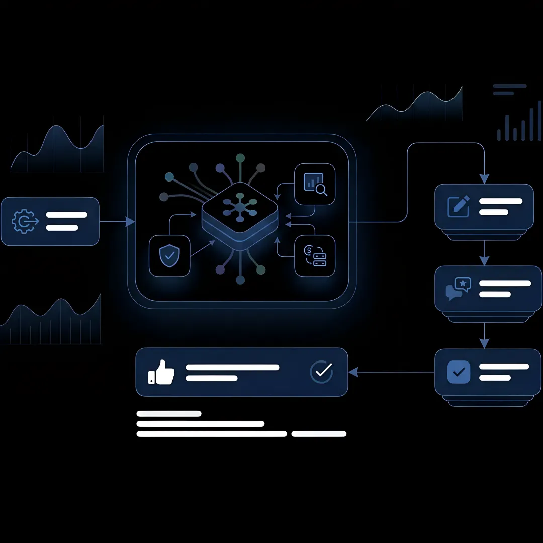 Team managing enterprise AI infrastructure