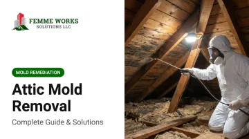 Attic Mold Removal: Complete Guide &amp; Solutions