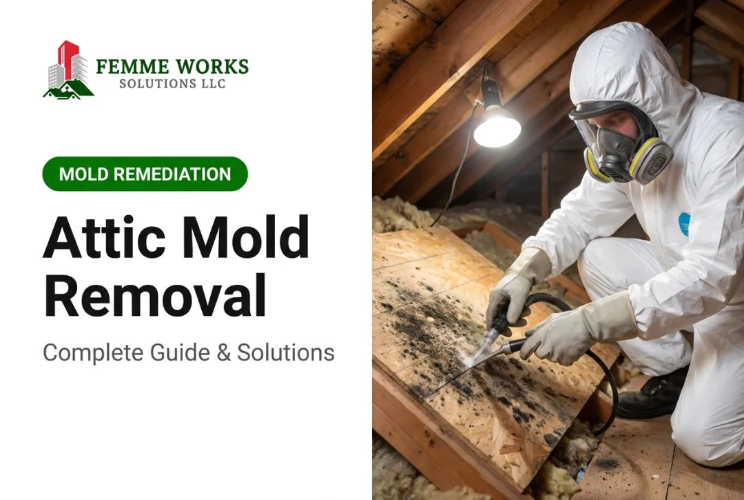 Attic Mold Remediation: Complete Guide & Solutions