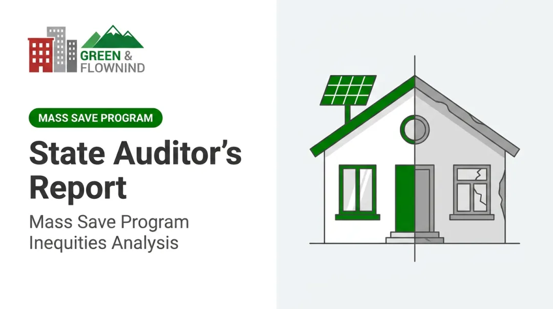 State Auditor's Report: Mass Save Program Inequities Analysis