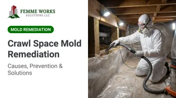 Crawl Space Mold Remediation: Causes, Prevention & Solutions