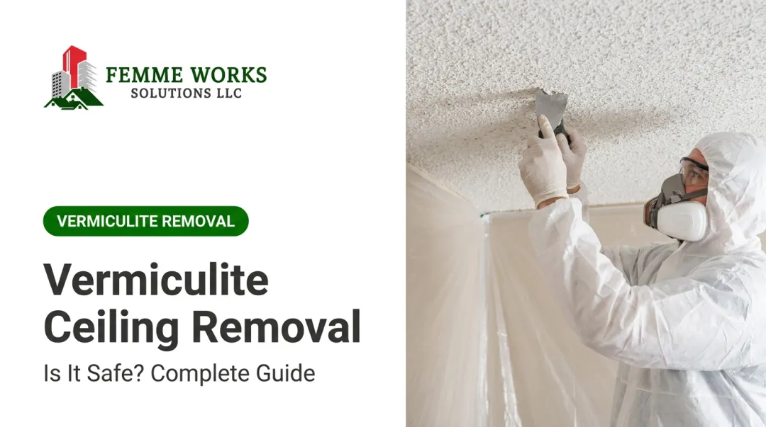 Vermiculite Ceiling Removal: Is It Safe? Complete Guide