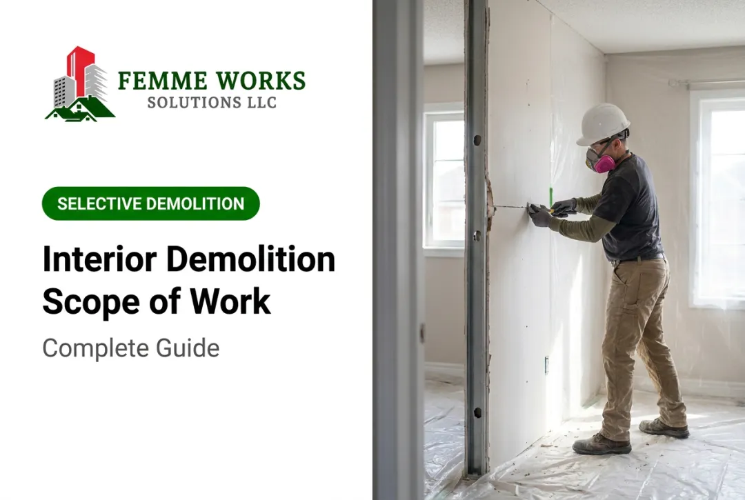 Interior Demolition Scope of Work: Complete Guide