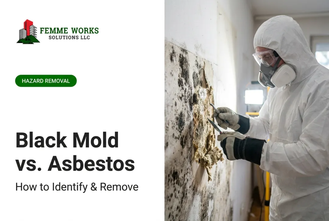 Black Mold vs. Asbestos: How to Identify & Remove