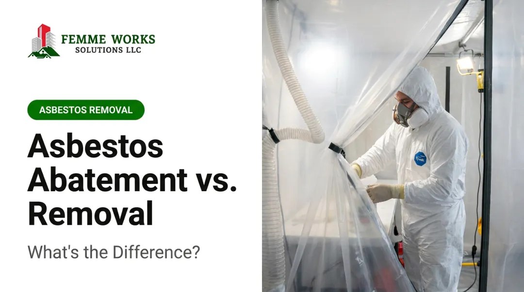 Asbestos Abatement vs. Removal: What's the Difference?