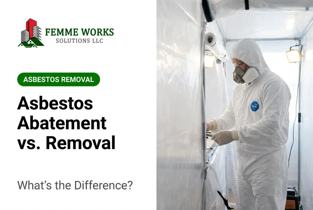 Asbestos Abatement vs. Removal: What's the Difference?