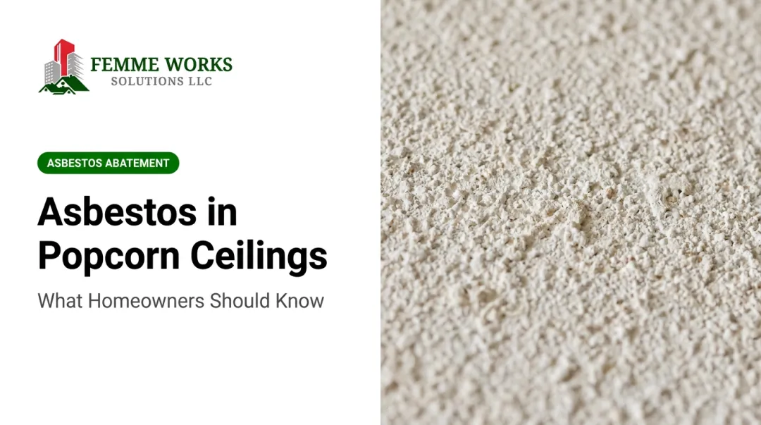Asbestos in Popcorn Ceilings: What Homeowners Should Know