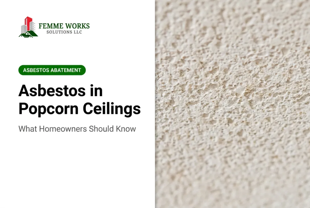 Asbestos in Popcorn Ceilings: What Homeowners Should Know