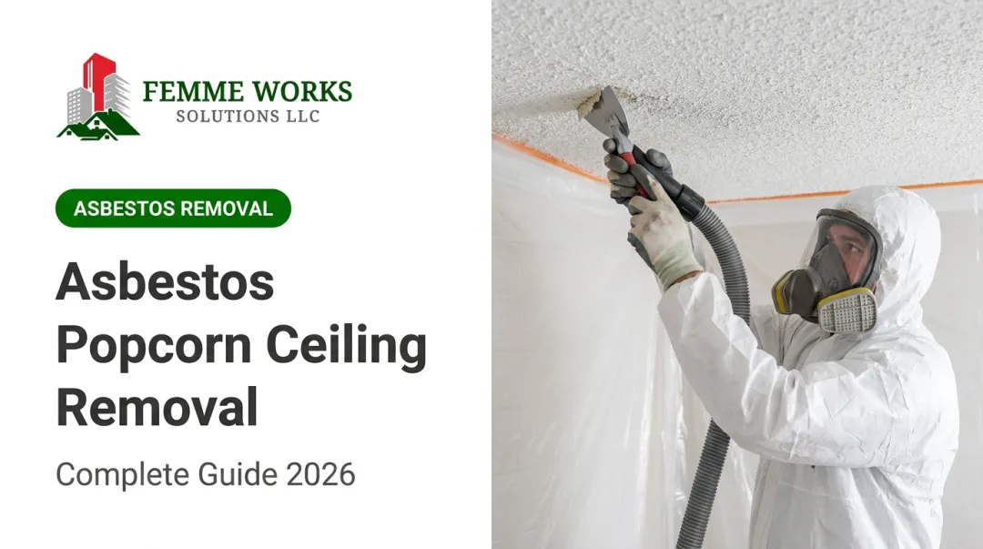 Asbestos Popcorn Ceiling Removal: Complete Guide 2026