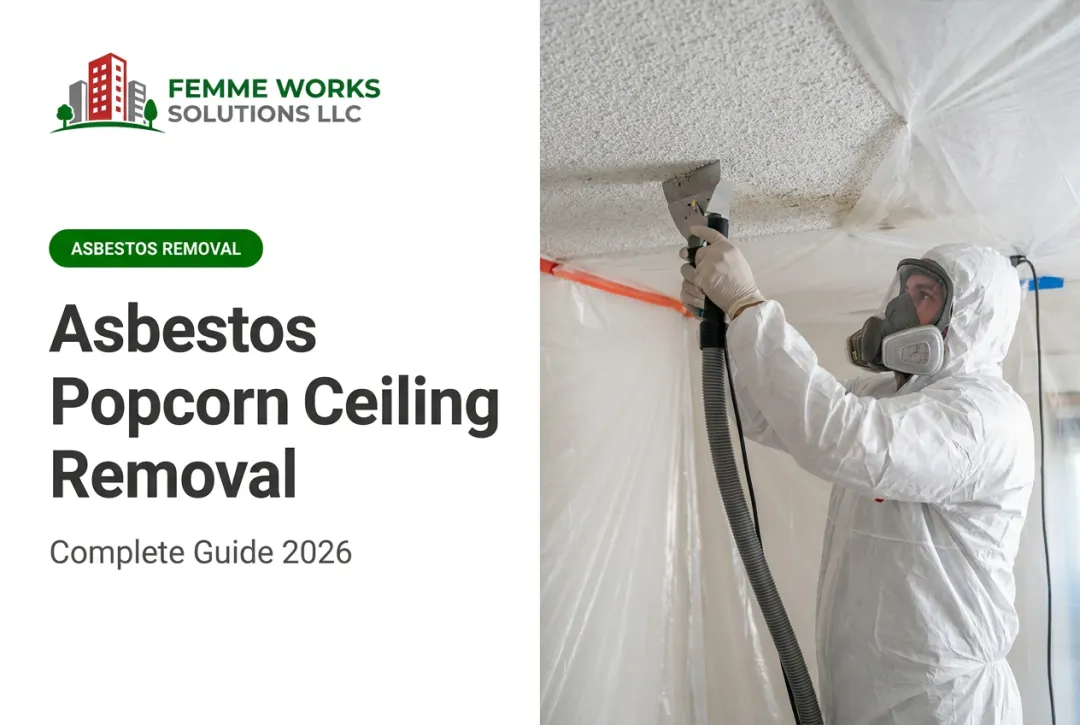 Asbestos Popcorn Ceiling Removal: Complete Guide 2026
