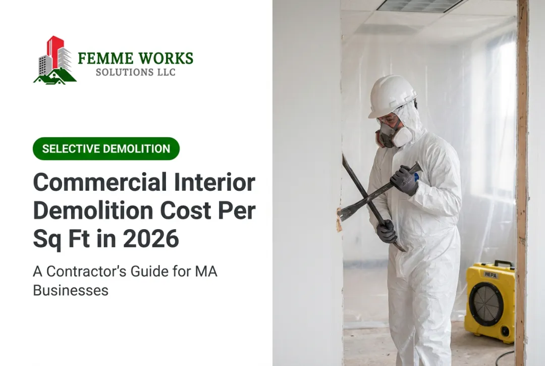 Commercial Interior Demolition Cost Per Sq Ft in 2026