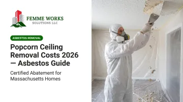 Popcorn Ceiling Removal Costs 2026 — Asbestos Guide