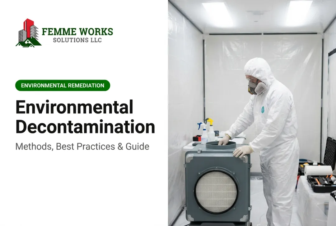 Environmental Decontamination: Methods, Best Practices & Guide