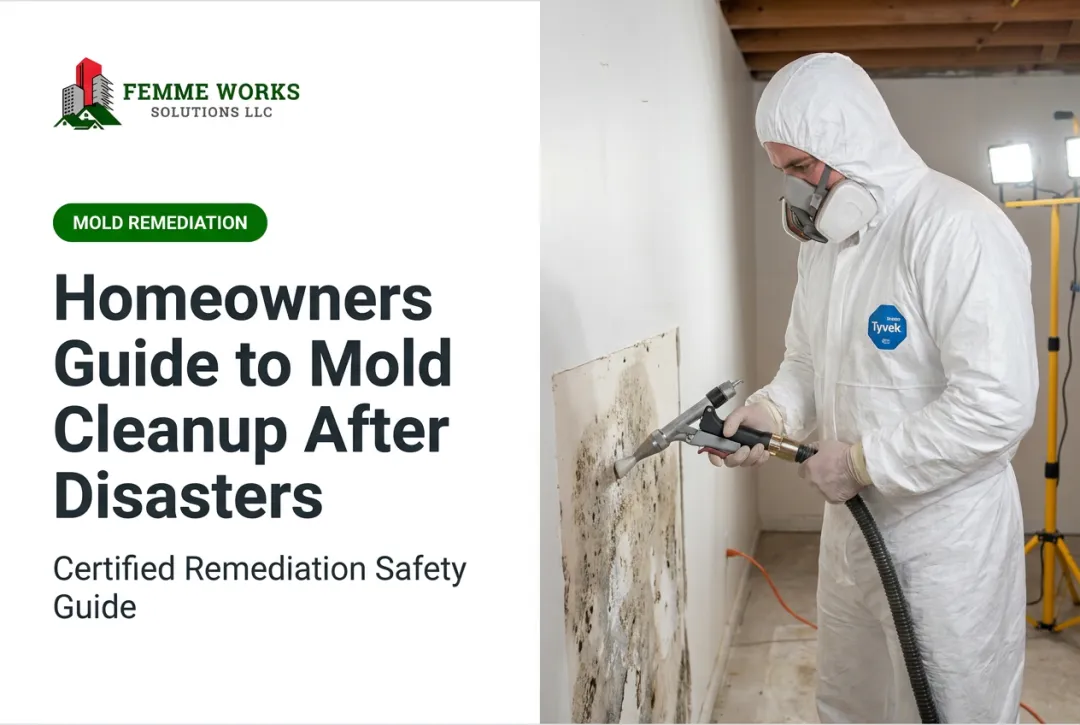 Homeowners Guide to Mold Cleanup After Disasters