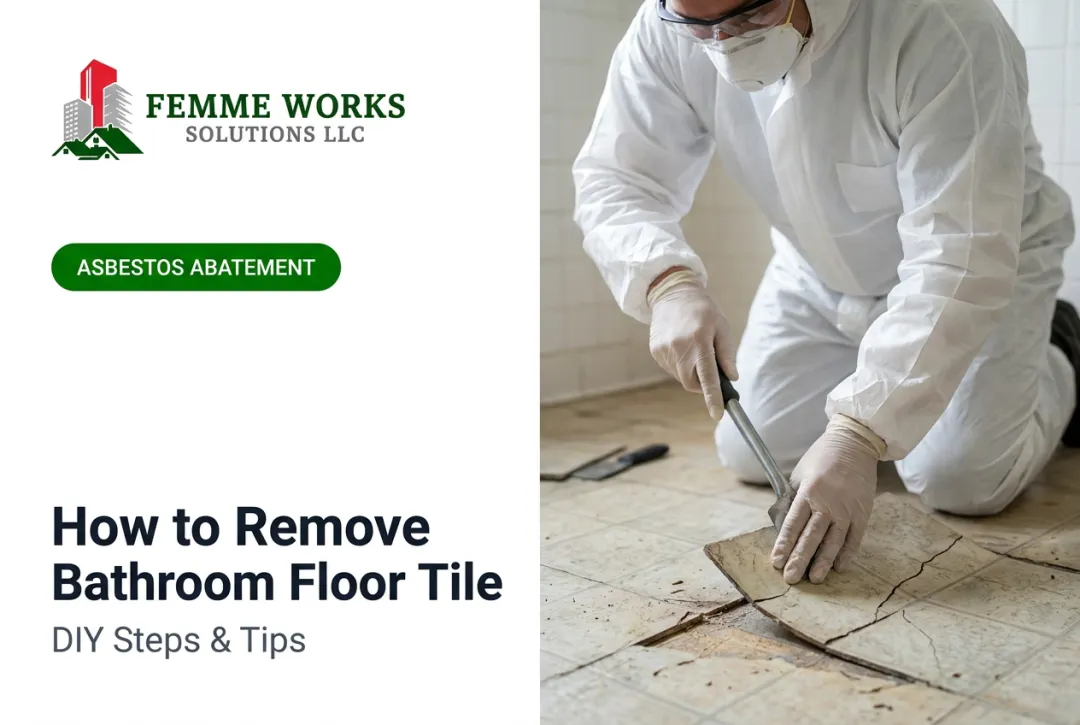How to Remove Bathroom Floor Tile: What to Expect from Professional Removal