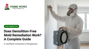 Does Demolition-Free Mold Remediation Work? A Complete Guide