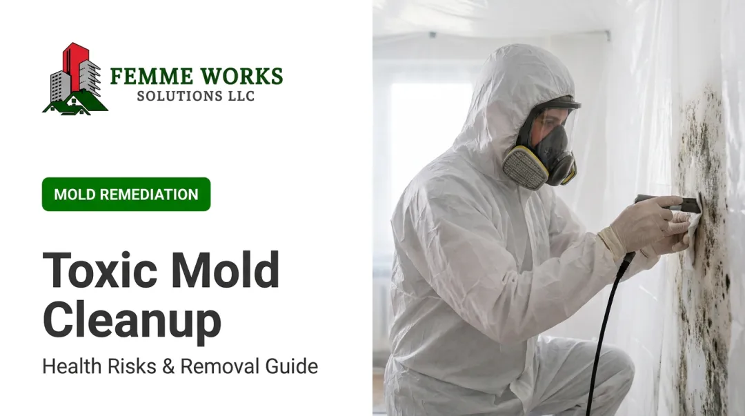 Toxic Mold Cleanup: Health Risks & Removal Guide