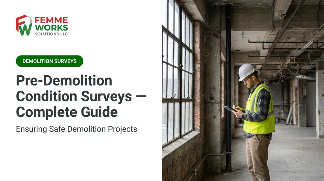 Pre-Demolition Condition Surveys — Complete Guide
