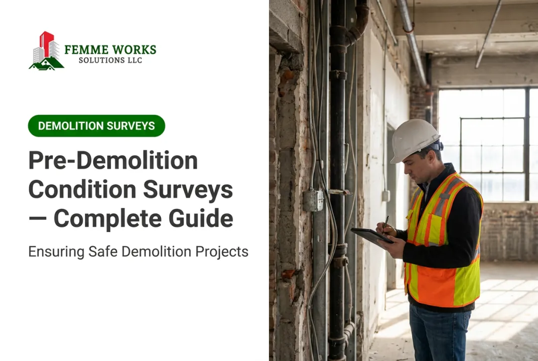Pre-Demolition Condition Surveys — Complete Guide