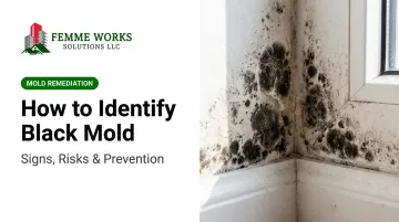 How to Identify Black Mold: Signs, Risks & Prevention