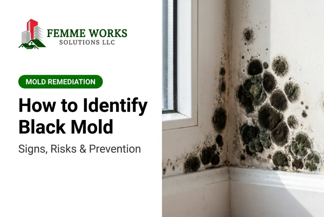 How to Identify Black Mold: Signs, Risks & Prevention