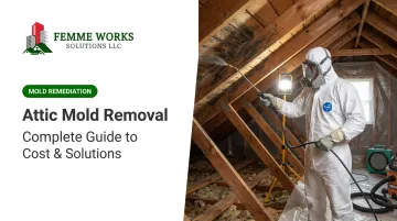 Attic Mold Removal: Complete Guide to Cost &amp; Solutions